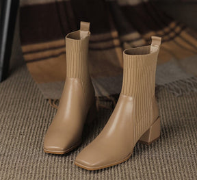 Dallas Bota Feminina Texana Western Cano Curto com Malha - Damasco