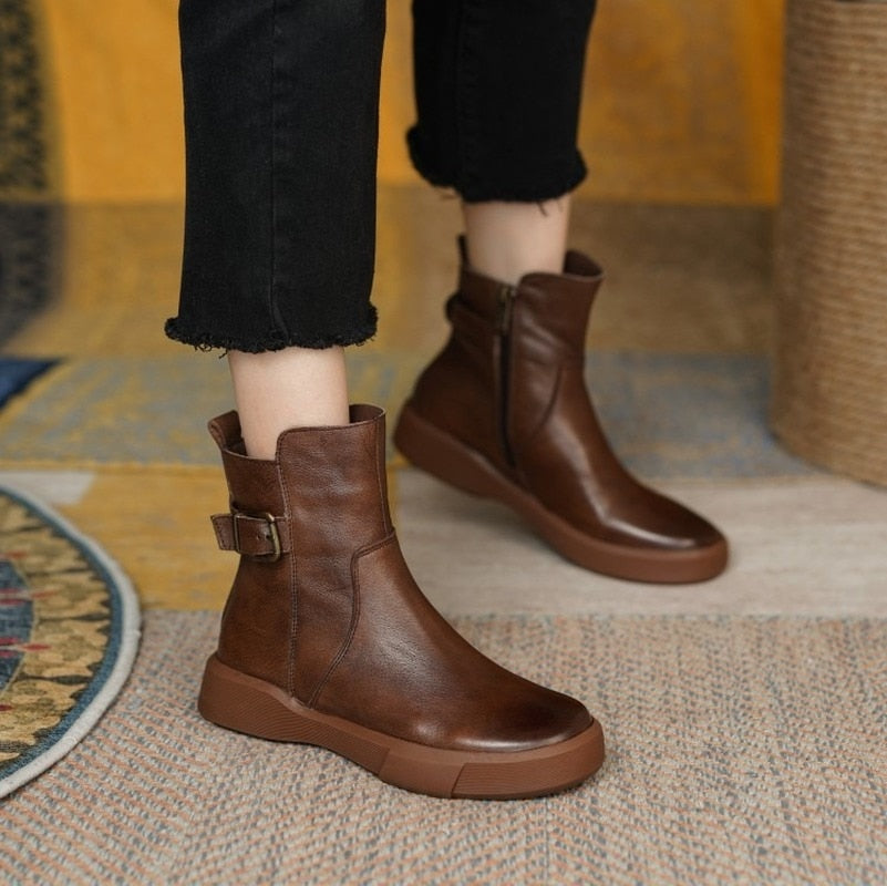 atena-bota-feminina-couro - marrom