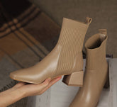 Dallas Bota Feminina Texana Western Cano Curto com Malha - Damasco